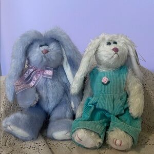 Plush Bunny babies -TY attic collection  - super cute Soft Rabbits